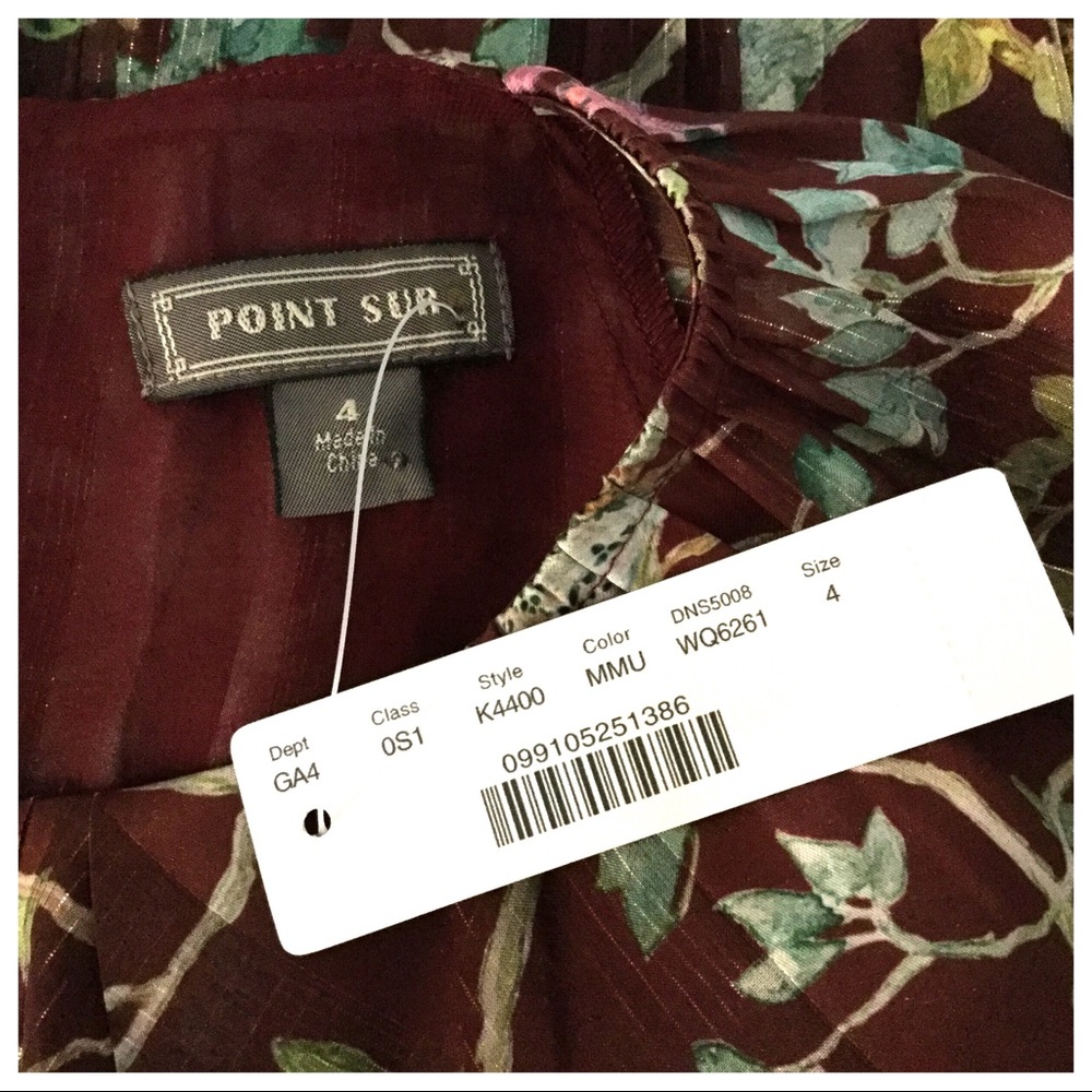 NWT Point Sur J. Crew Bird Menagerie Maxi Dress - Picture 9 of 15